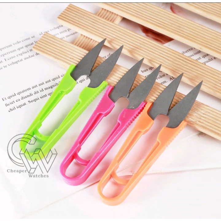 Cheaper-Gunting benang pemotong jahit cekris Alat potong kain bahan