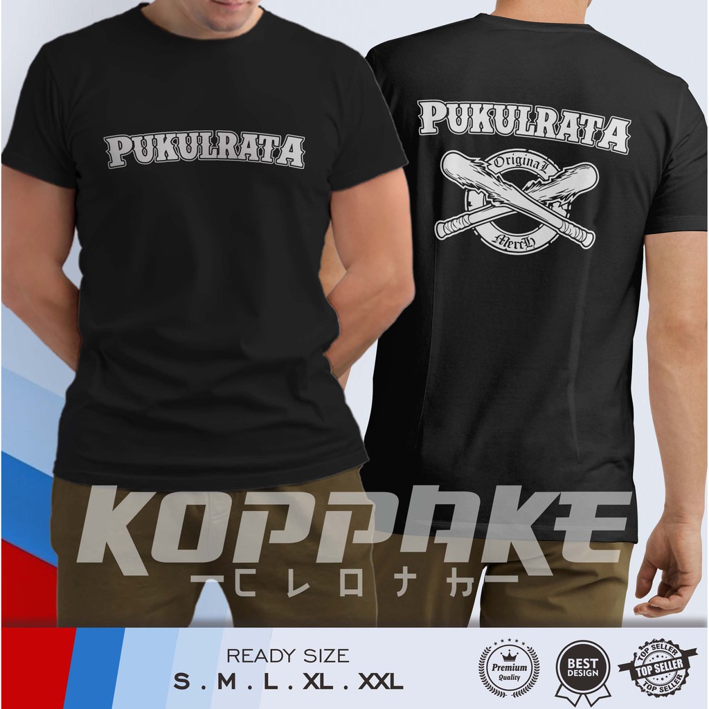 Kaos Pukul Rata Rumble Merchandise Baju Distro