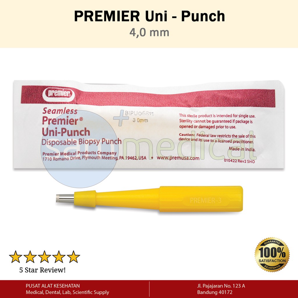 

Premier Uni Punch Biopsy Punch 4,0 mm