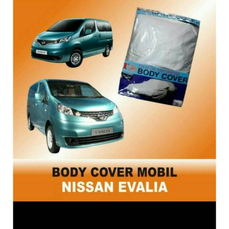 body cover Sarung mobil Nissan Evalia