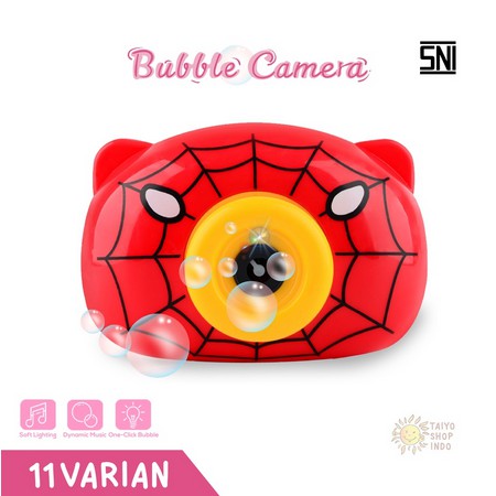 Mainan anak gelembung sabun kamera cocok untuk bermain gelembung