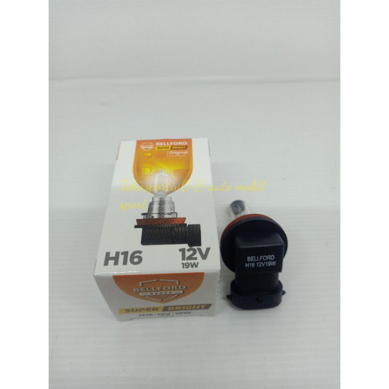 Lampu bohlamp H16  12v 19w Made in Jerman Lampu kabut foglamp h16 19w mobil new avz Agya dll