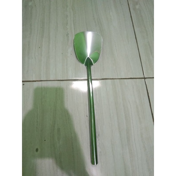 sodet stainless full polos/spatula wajan