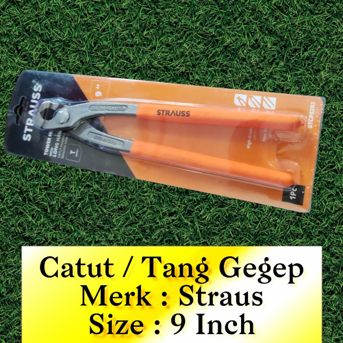 Catut Strauss 9 Inch / Tang Gegep / Tang Kakak Tua