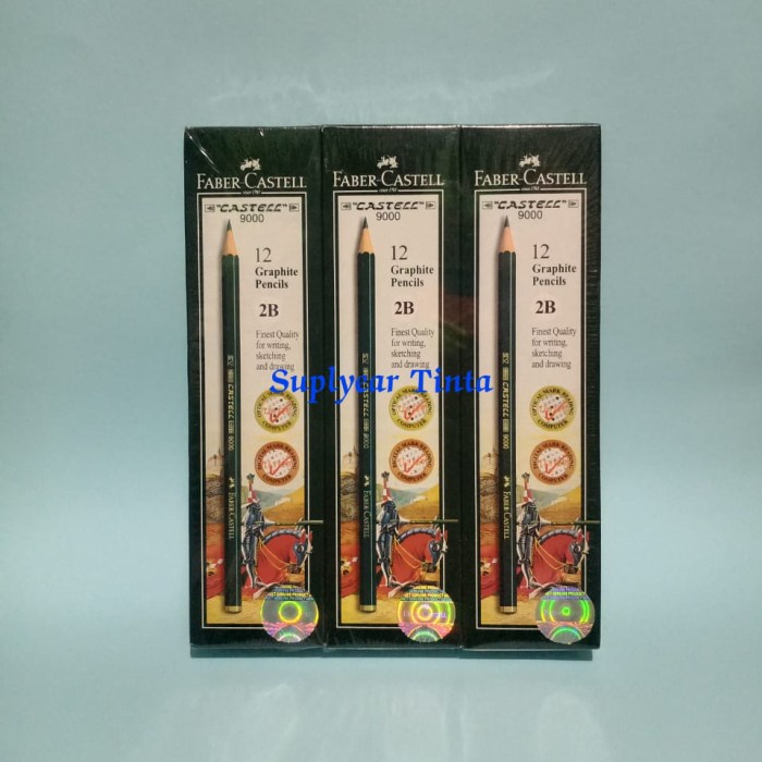 

Jualan Pensil 2B Faber-Castell 9000 Original In Germany (6Losin) Sale!!!