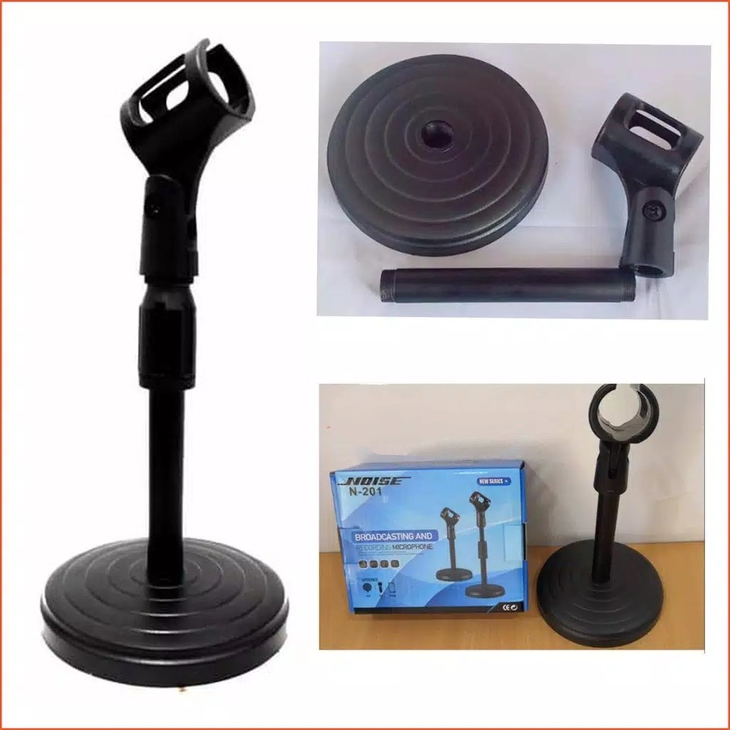 Stand mic meja NOISE N201/Stand microphone