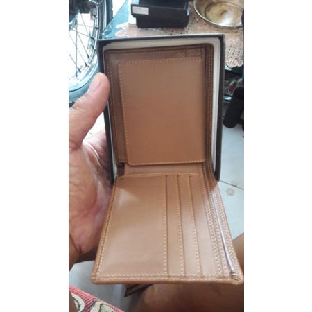 Dompet Pria Kulit Asli Model Berdiri Full Kulit 100%original