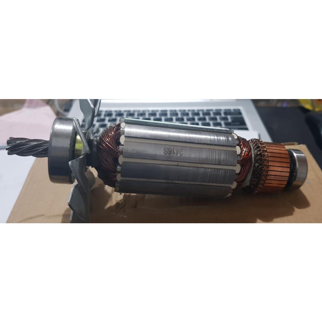 ARMATURE MAKITA 2416 S/ ANGKER MESIN GERINDA POTONG MAKITA 2416 S