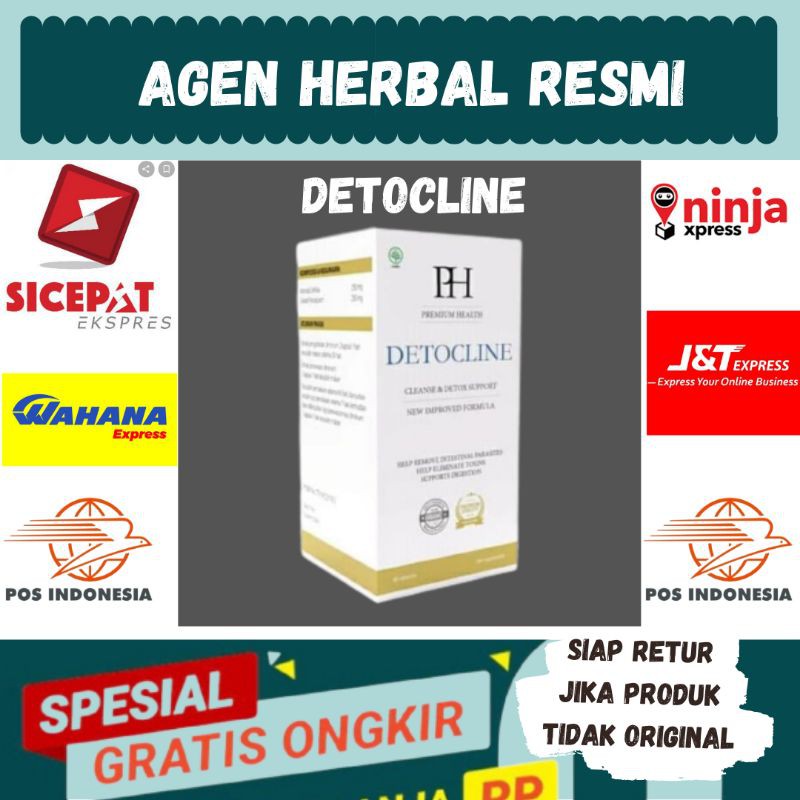 detocline original obat herbal anti parasit ampuh resmi bpom
