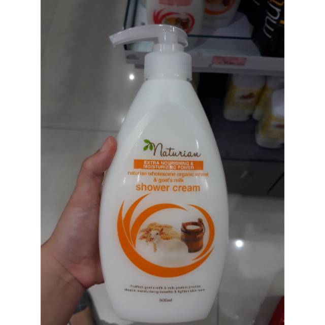 

Naturian Shower Cream Goats/ sabun susu kambing