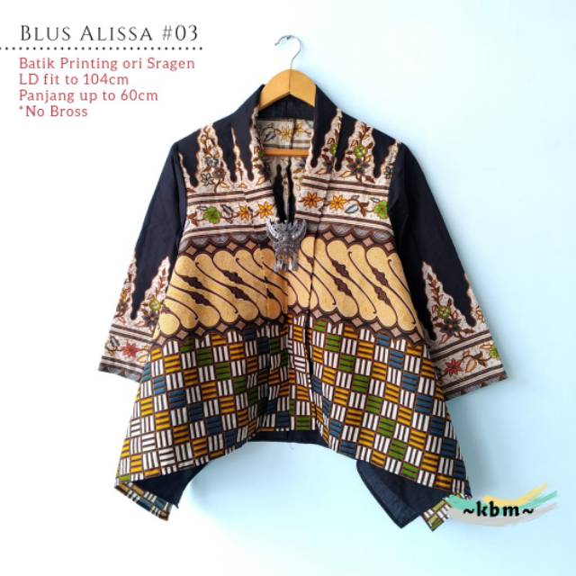 Blus kartini alisha eleanor  asmat ori batik solo batik modern trendy dan kemeja furing best