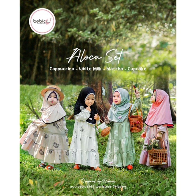 [LIMITED EDITION] ALOCA SET ORIGINAL BEBICA GAMIS ANAK GAMIS BABY