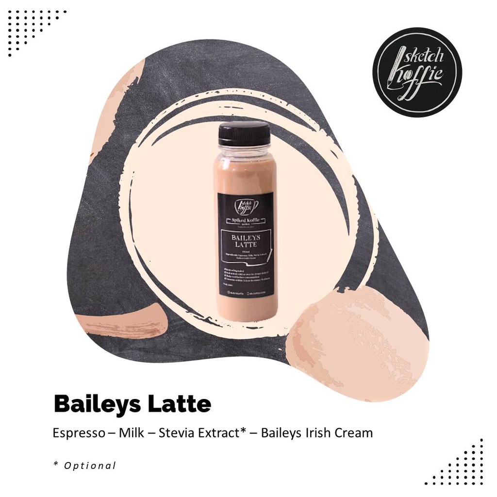 

Baileys Latte 250ml (menggunakan Baileys ASLI)