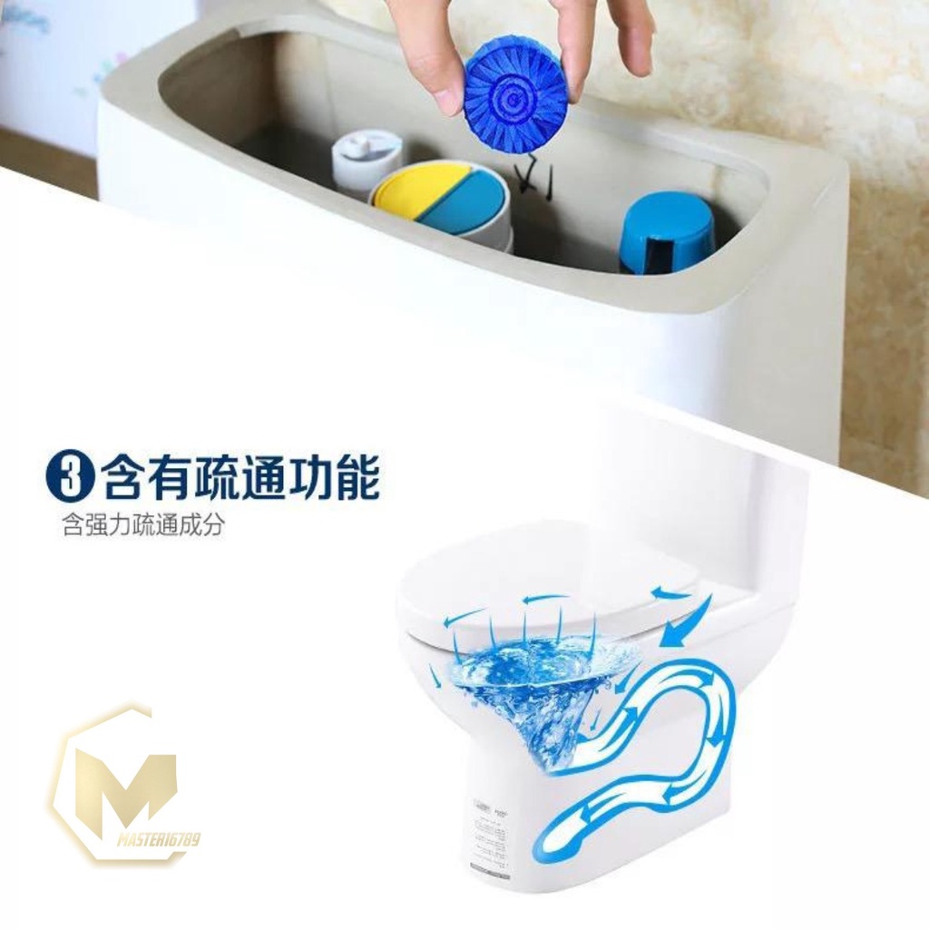 RT12 Tablet Biru Pembersih Penyegar toilet kloset anti Bau Jamur WC closet blue cleaner SiBiru MA2328