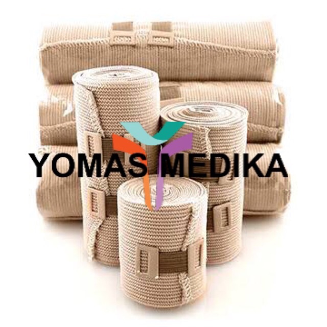 Verban Perban Elastis Elastic Bandage Coklat
