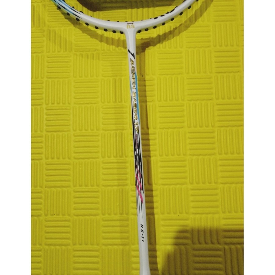 Raket Badminton Rs Micron Saber Force 17 Ngiii Free Pasang Senar+Grip