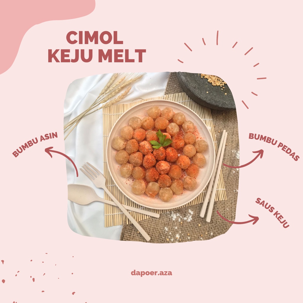 

Cimol Cheese Melt - Keju Leleh