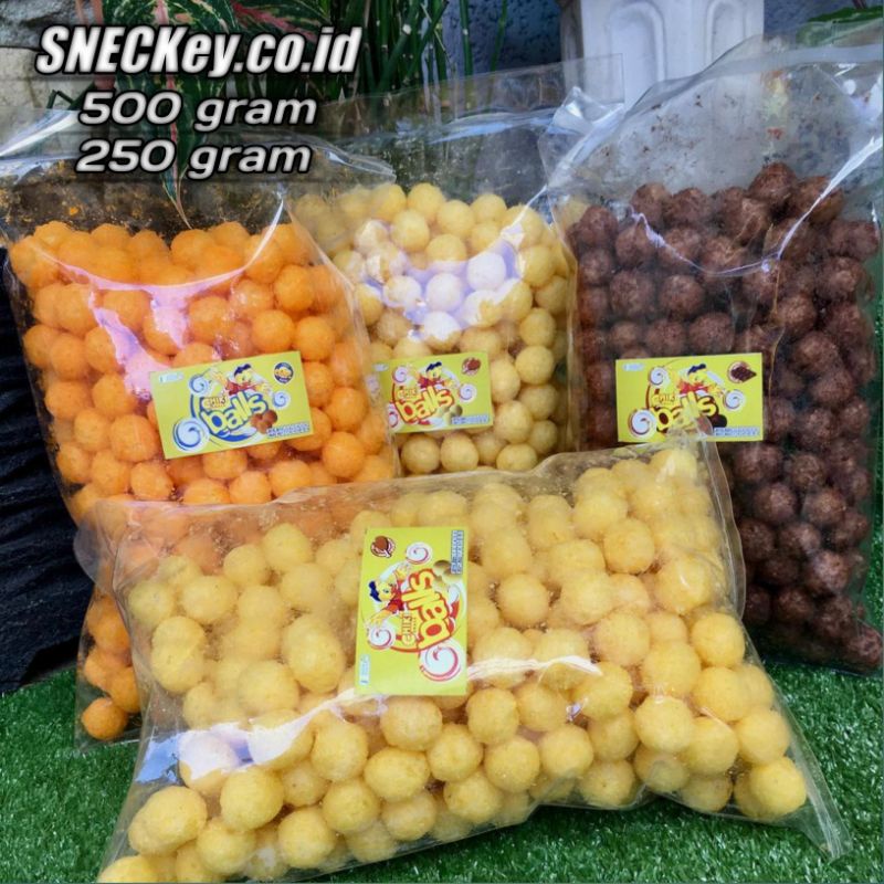 

[ PROMO] Chiki Ball's Ayam / Cokelat / Keju 250gr / 500gr