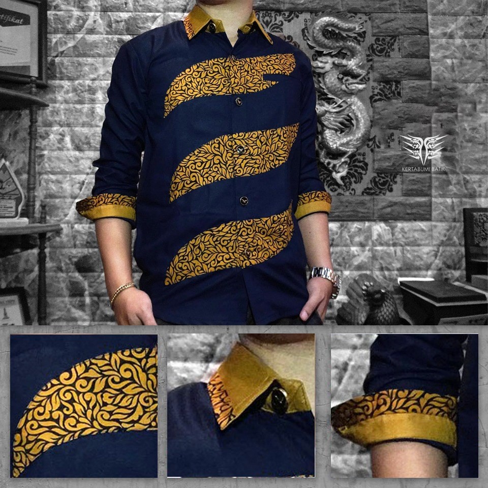 BATIK KERTABUMI JOGJA KODE : INDIGO DREDCLAW