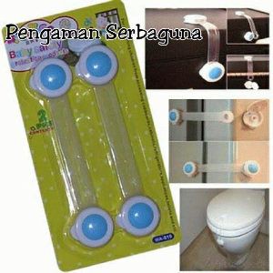 Pengaman Serbaguna Elastis/ Pengaman Laci Lemari Kulkas