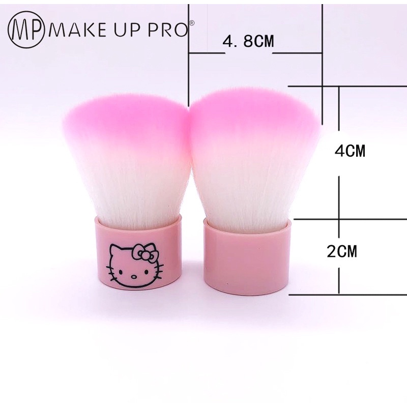 Dust brush hellokitty / kuas debu nailart pink nail art brush