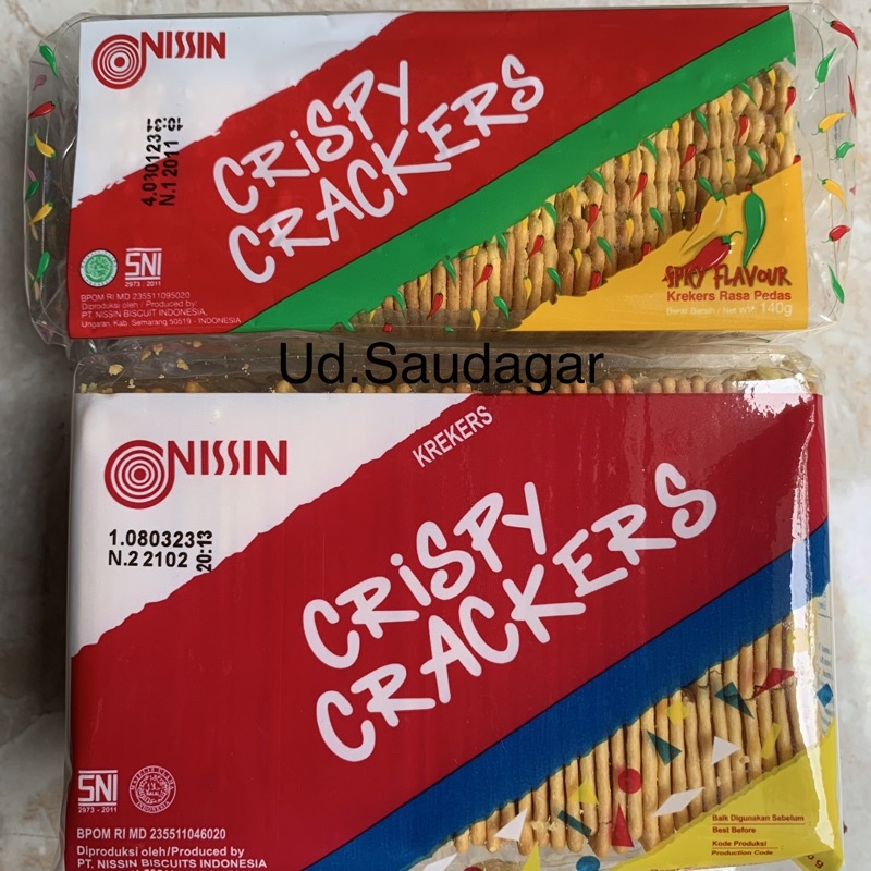 

Biskuit Nissin Crispy Crackers 225Gr