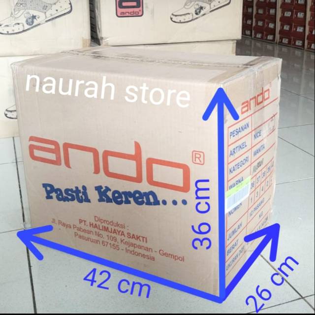 KARDUS CARTON BOX PINDAHAN MEDIUM BESAR ORIGINAL ANDO NICE HAWAII