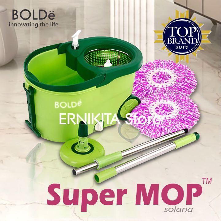 BOLDe SOLANA - Supermop Alat Pel Modern Utilitas Lengkap