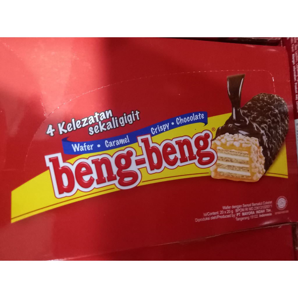 

WAFER BENG BENG ISI 20 PCS, BERAT 400 GRAM