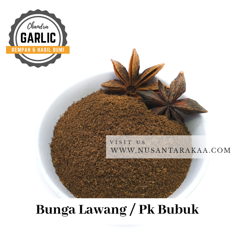 

Pk bubuk / star anise powder 500 gr