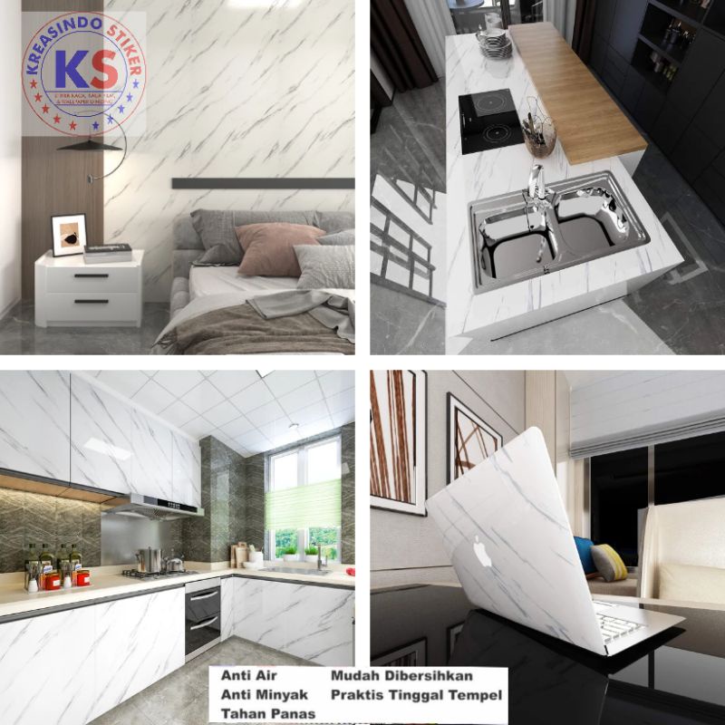 Stiker Lemari Stiker Meja Stiker Kulkas Stiker Kayu