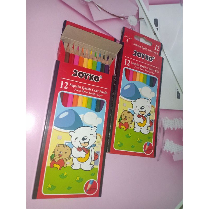 

PENSIL WARNA JOYKO 12 WARNA PANJANG