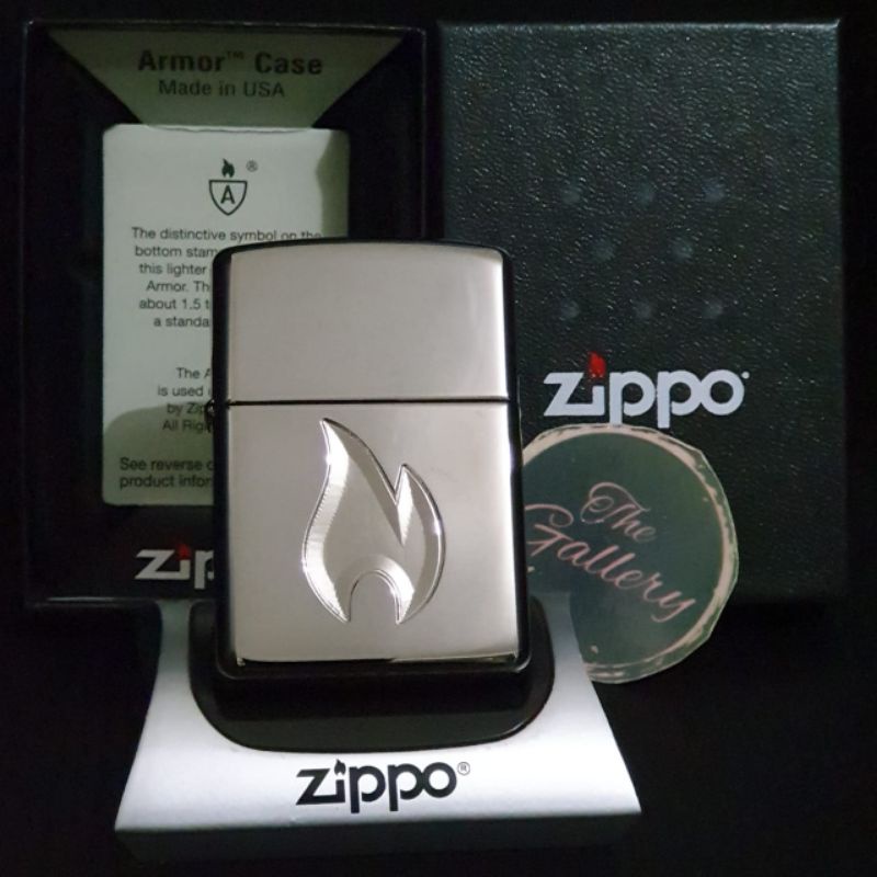29928 ORIGINAL ZIPPO ARMOR FLAME DESIGN