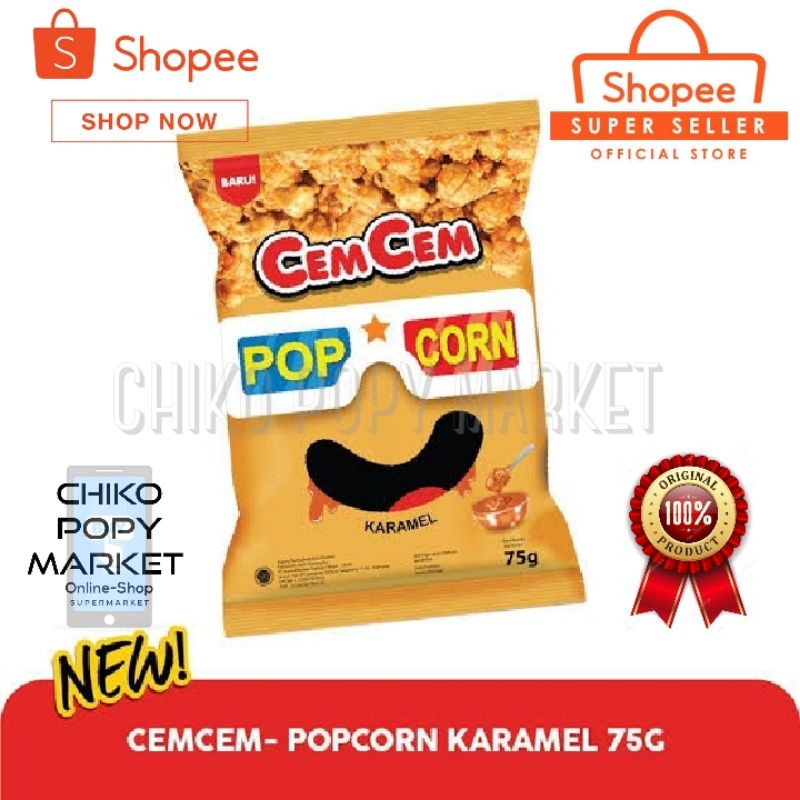 

CEM-CEM Popcorn Karamel 75gr