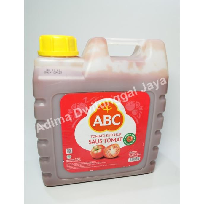 

Big Sale Saus Tomat ABC Dirigen / Sambal Tomat Jerigen / Galon 5.7 kg Big Sale