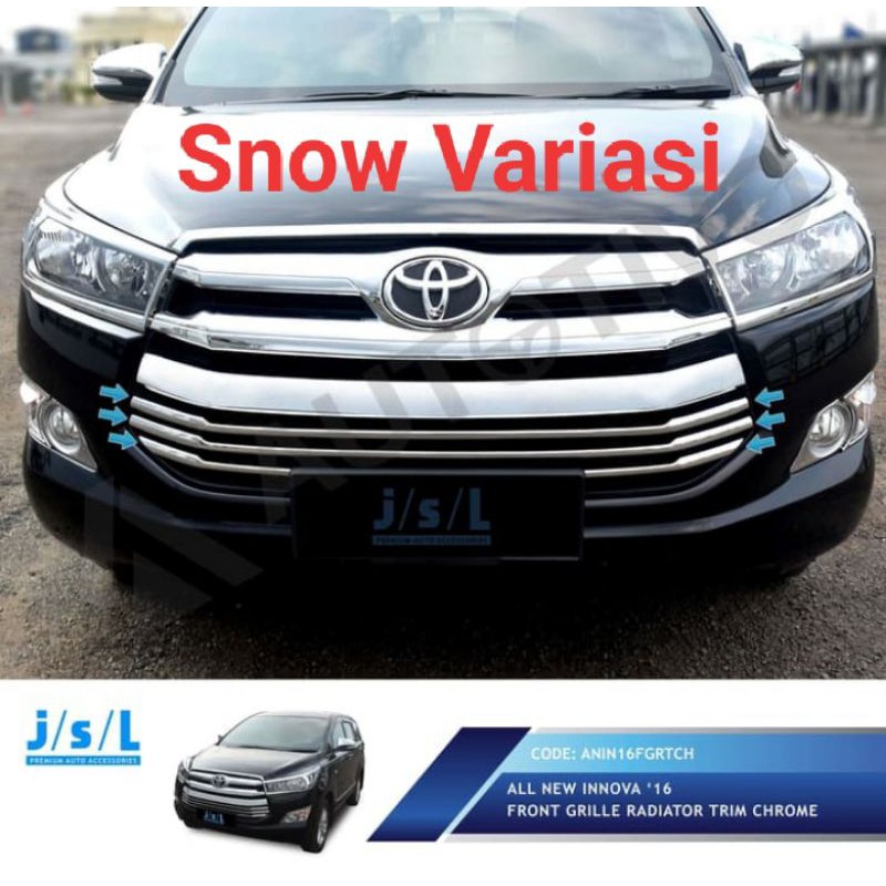 All New Innova grill depan radiator front grille radiator chrome JSL