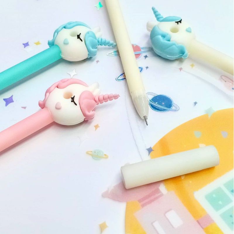

pulpen donat unicorn