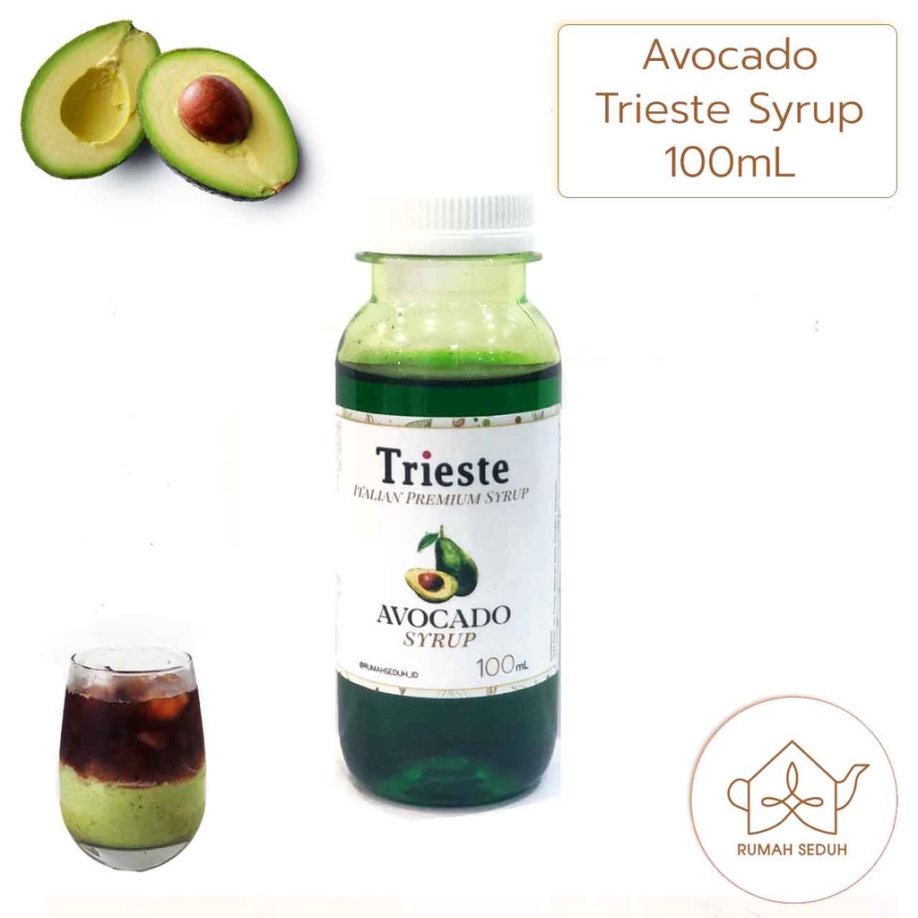 

100mL Trieste Avocado Syrup - Sirup Buah Alpukat