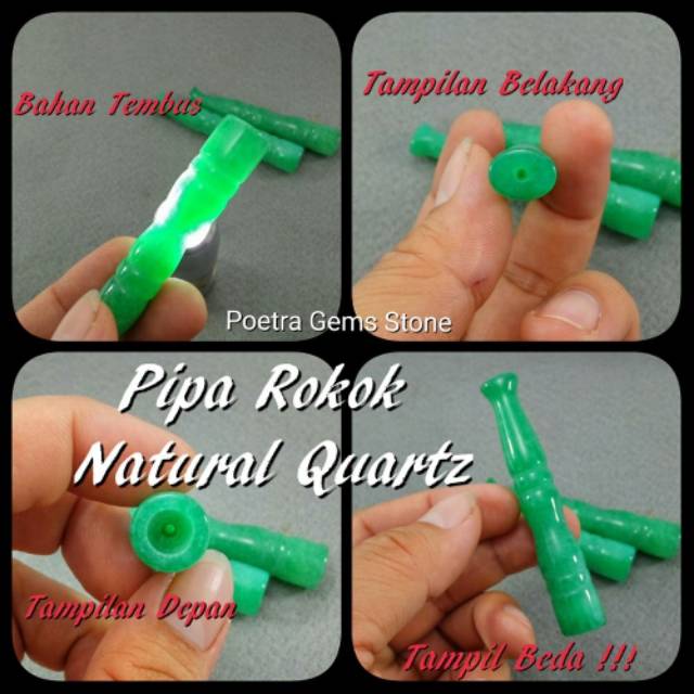 Natural Quartz Pipa Stylish Modern Masakini Antimainstream