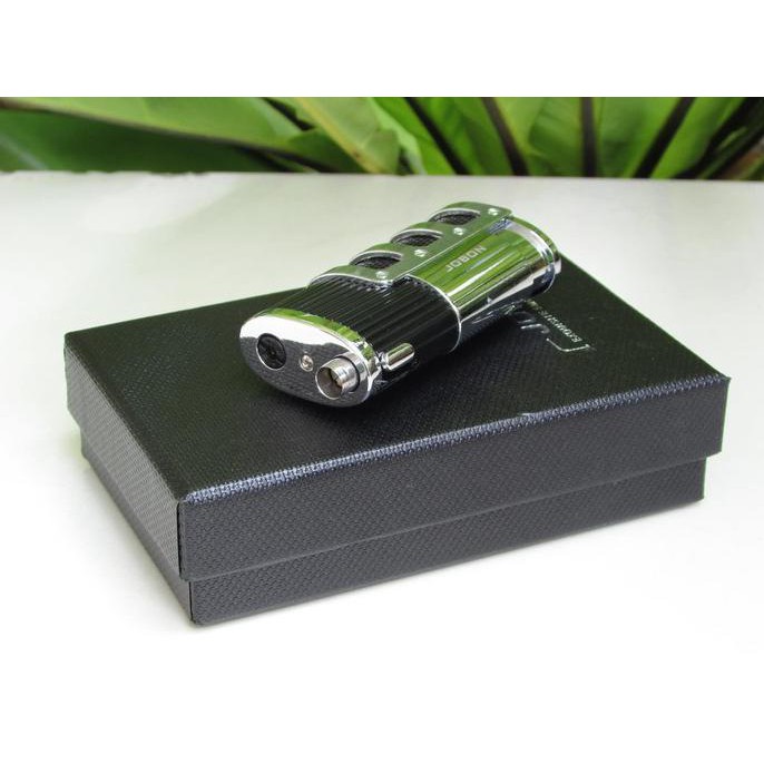 FALSH SALE Korek Api Lighter JOBON ZB938 Triple Jet Flame - gold