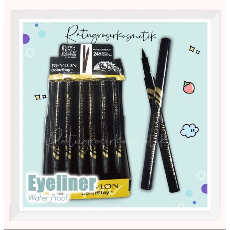 [ECER] EYELINER / EYE LINER REVLON VOLUME EXPRESS LONGLAST WATERPROOF