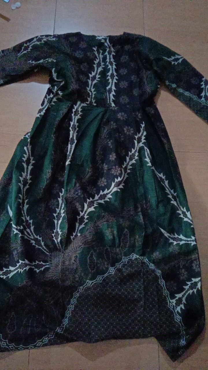 Gamis Batik Terbaru S M L Xl Xxl 3xl 4xl 5xl 6xl 7xl