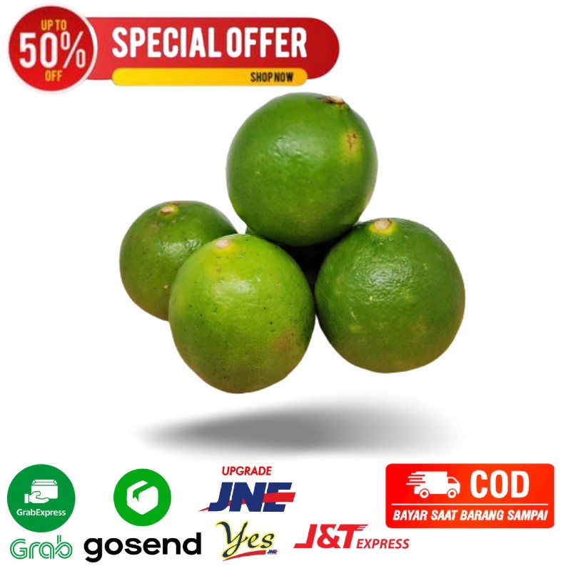 

Buah jeruk lemon Hijau kalifornia segar fresh 500 gram Bandung