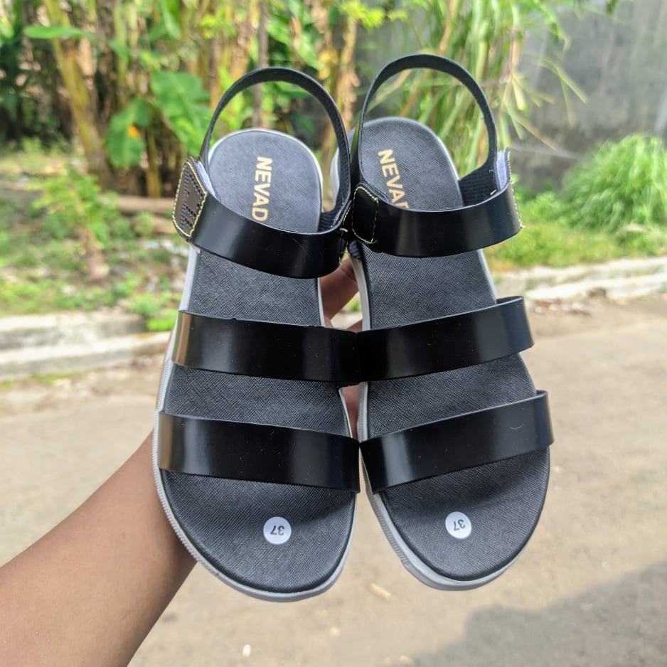 NVDA6 - Sepatu Wanita Sandal Tali Belakang Sophie Agie Nevada Sandals