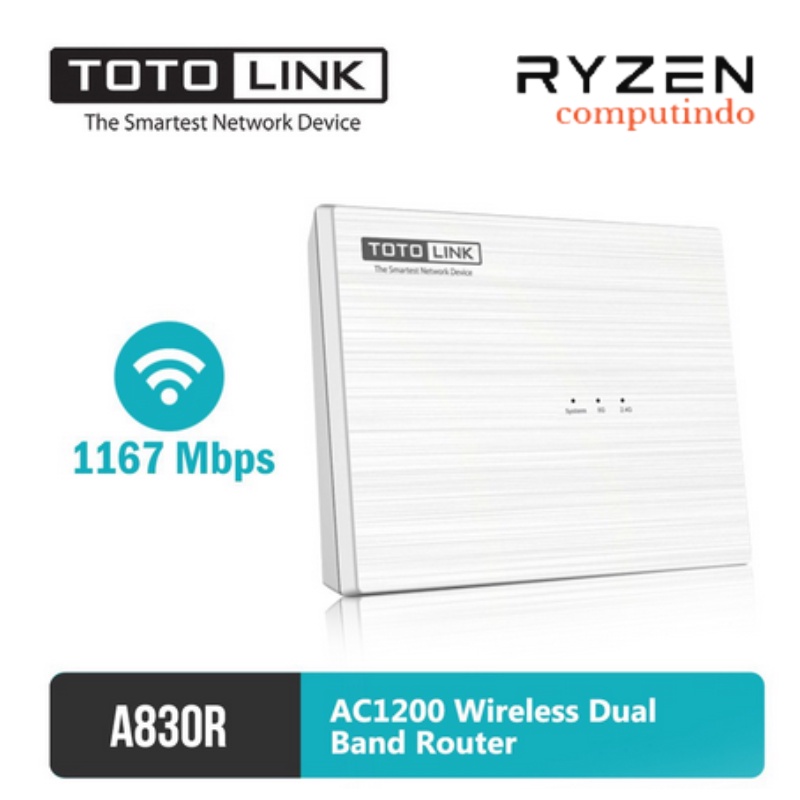 TOTOLINK A830R - AC1200 Wireless Dual Band Router