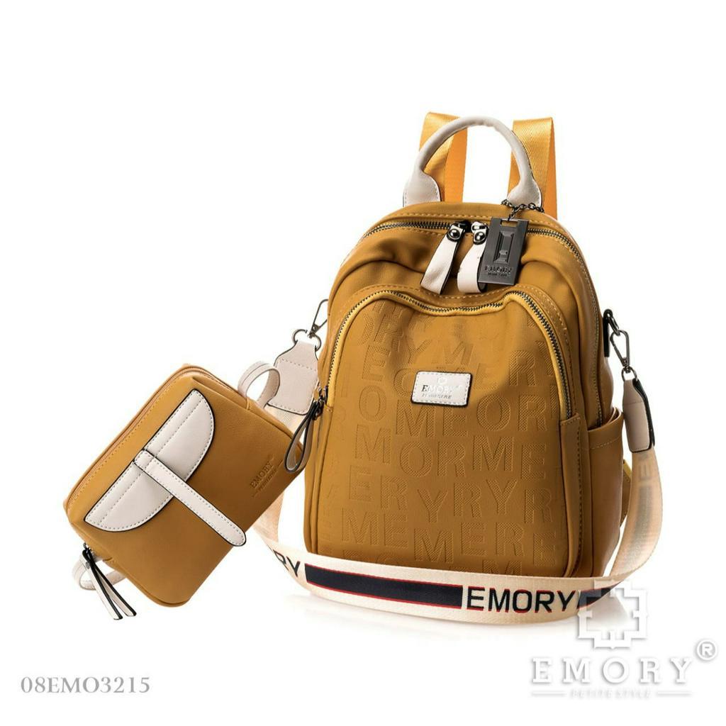 Tas Ransel Wanita EMORYSTYLE   Moricca 08EMO 3215   2in1  MB