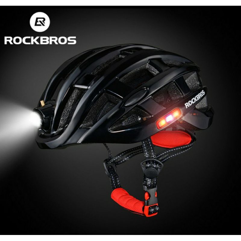 ROCKBROS Helm Sepeda Light Cycling Helmet Bike