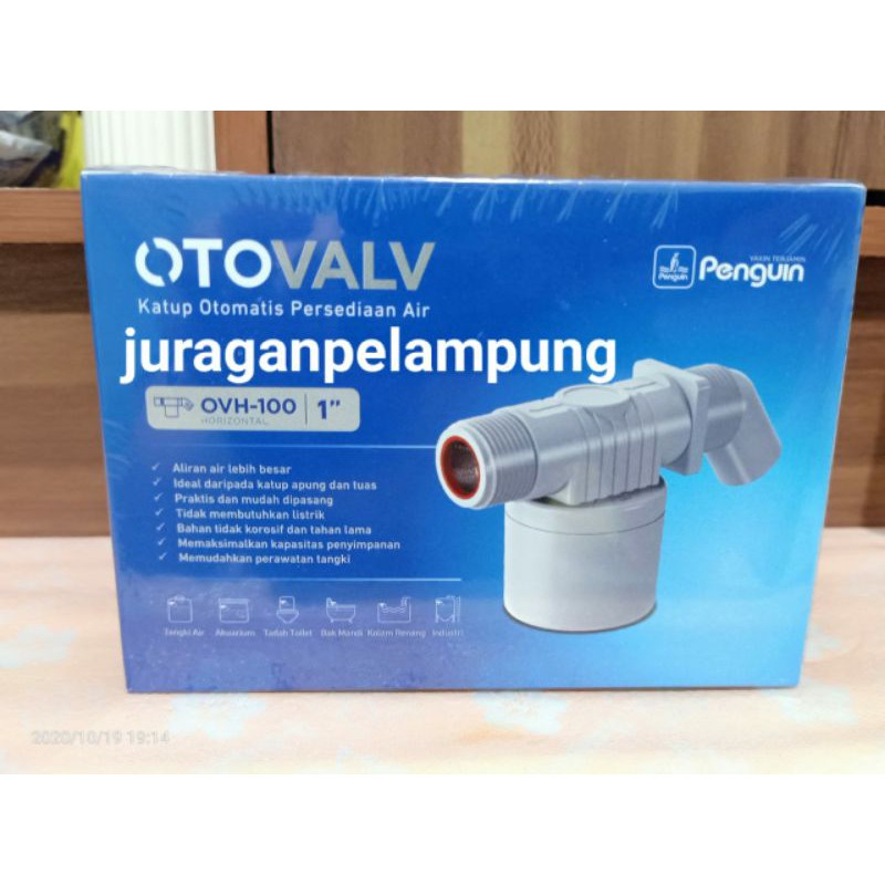 Pelampung otomatis toren air otovalv penguin 1 inch