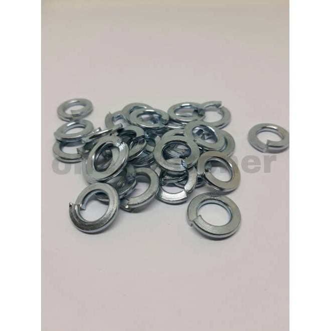 100 PC Ring PER M6 PUTIH 6mm mili baut 10