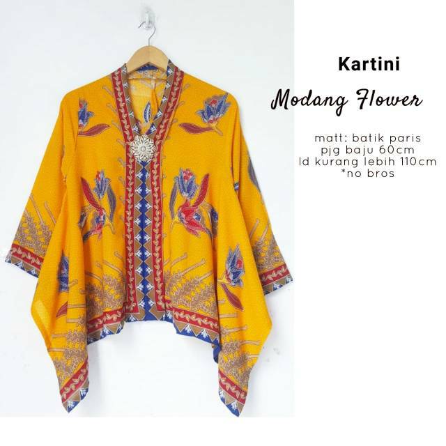 Blouse Batik Kartini Premium Solonan, Blouse Kantoran, Blouse Kerja, Bahan Paris